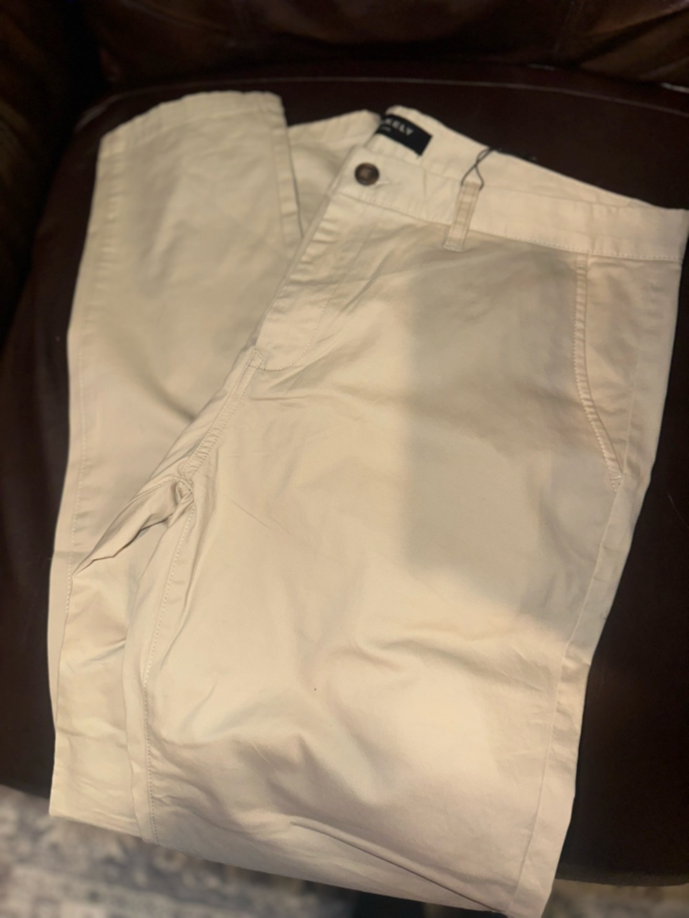 Blakely Men's Chinos in Light Beige - Picture 9 of 14